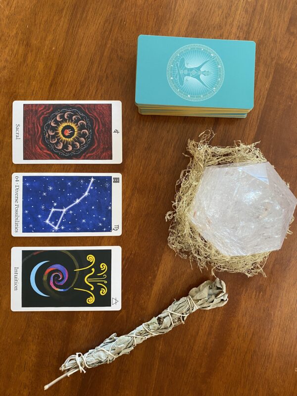 Gates to Soul Wisdom Oracle Cards deck by Marije Miller