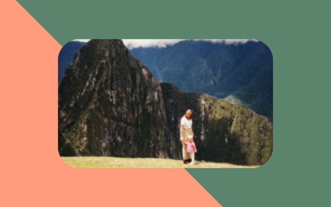 Traveling the world Machu Pichu 1999